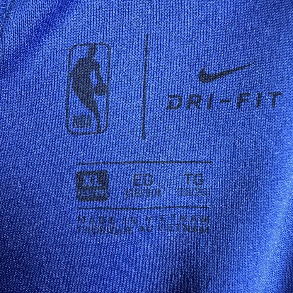 New York Knicks Shorts Youth XL Blue Mesh NBA Basketball Dri-FIT Nike